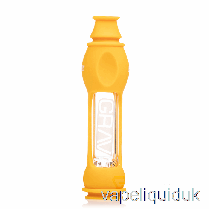 GRAV Octo-Taster with Silicone Skin Mustard Yellow Vape Juice